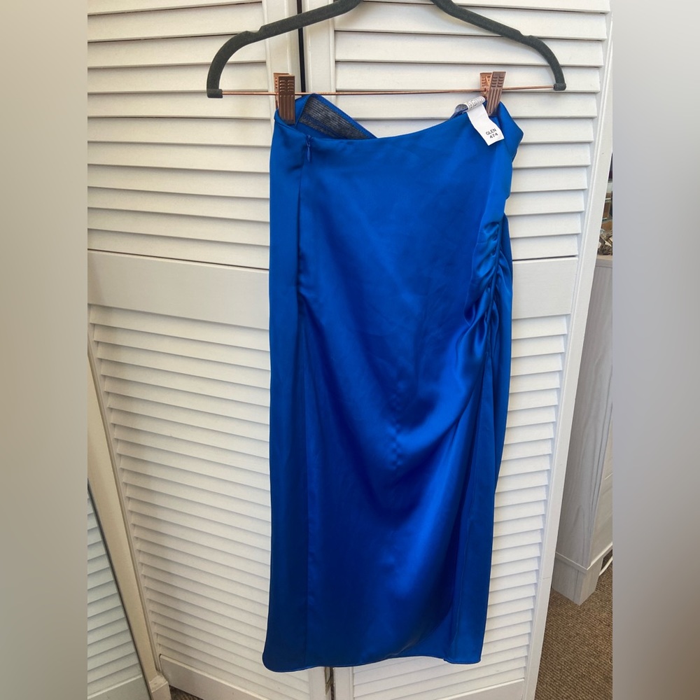 Zara Blue midi skirt